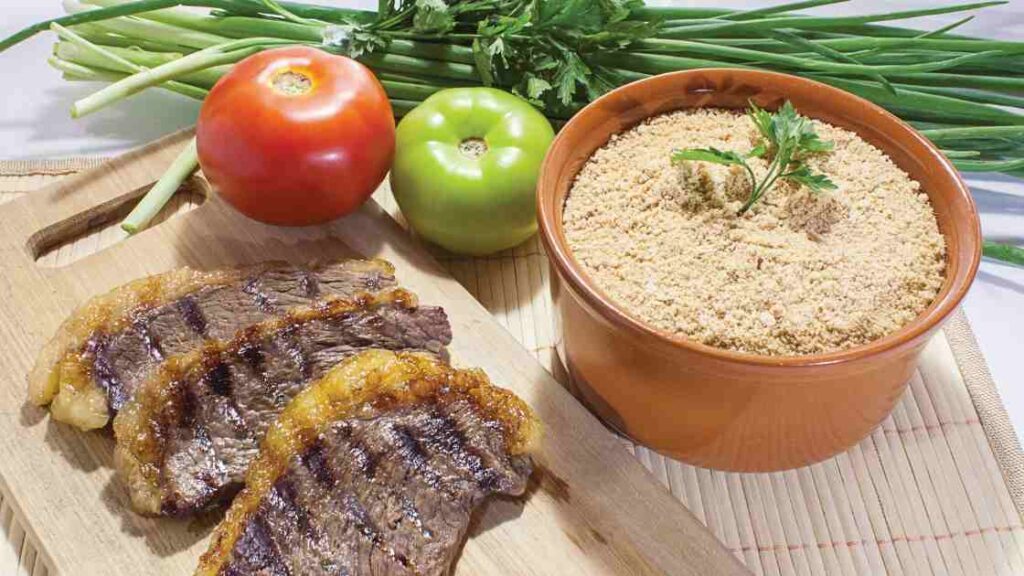 Receita de Picanha Grelhada com farofa de Banana