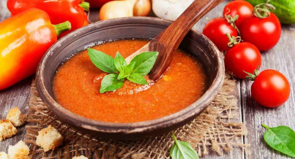 Receita de Gazpacho