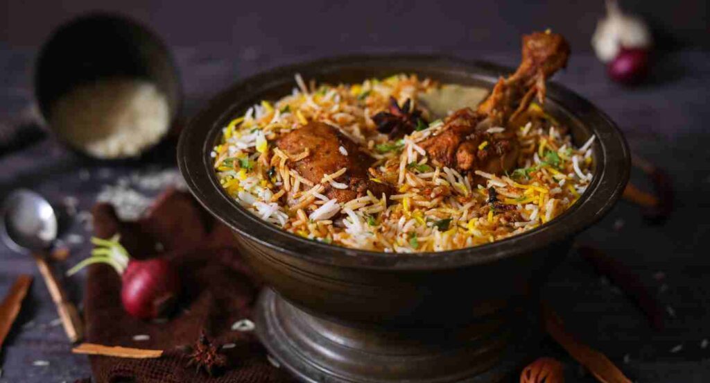 Receita de Biryani de Cordeiro