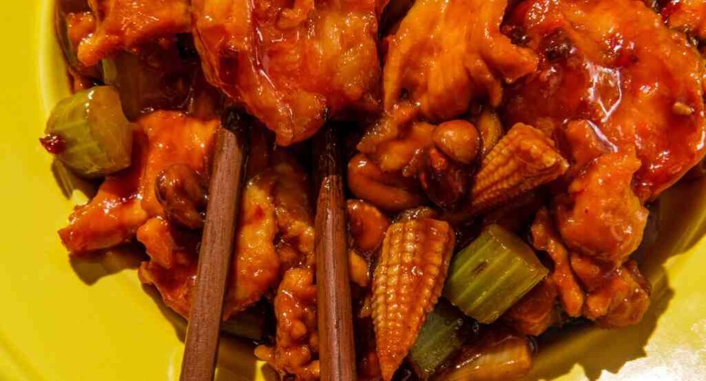 Receita de Kung Pao Chicken (Frango Kung Pao)