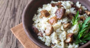 Receita de Risoto de Funghi Porcini