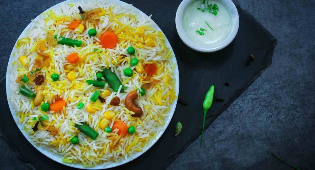 Receita de Biryani de legumes