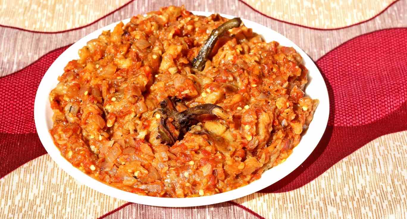 Receita de Baingan Bharta