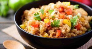 Receita de Arroz de Legumes