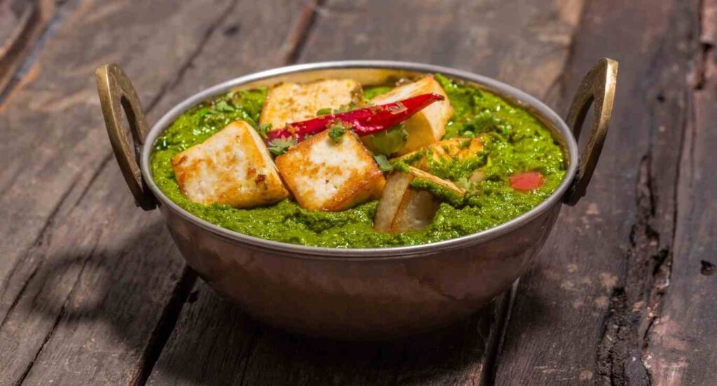 Receita de Palak Paneer