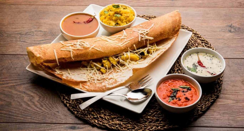 Receita de Masala Dosa