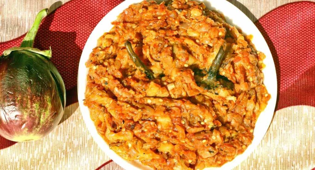 Receita de Baingan Bharta