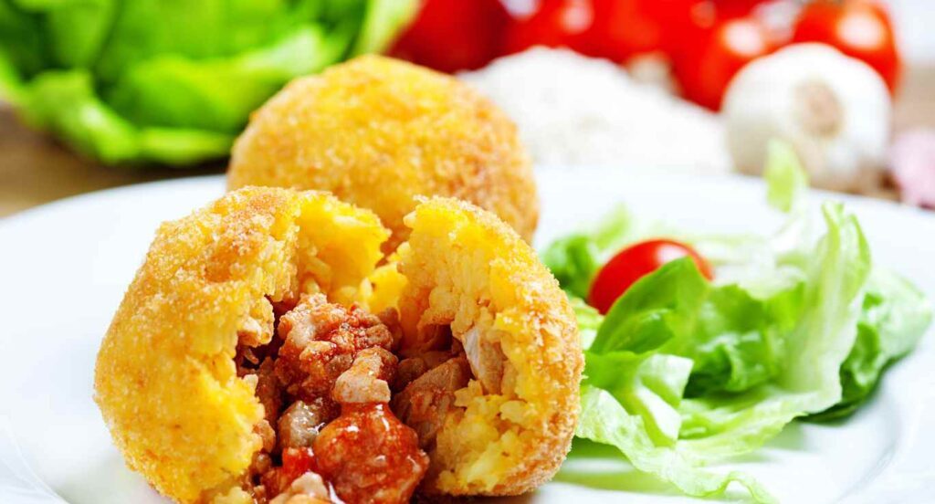 Receita de Arancini Siciliani