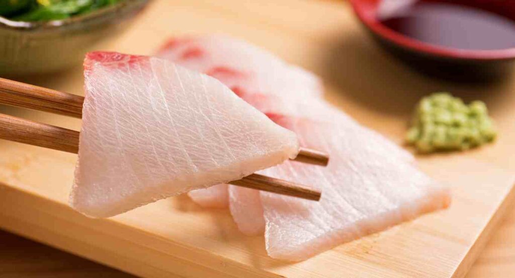 Receita de Sashimi de Peixe Branco