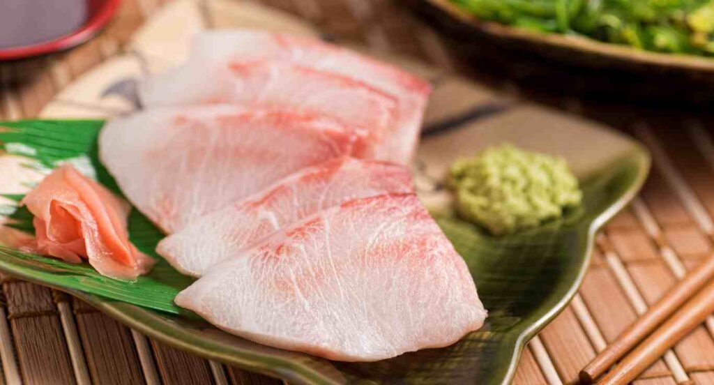 Receita de Sashimi de Peixe Branco