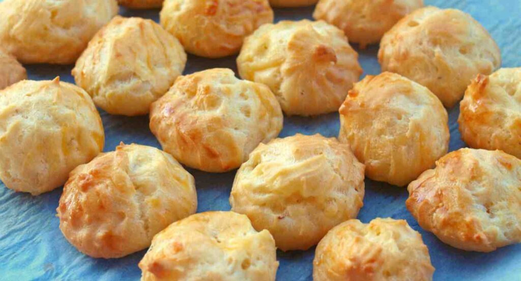 Receita de Gougères