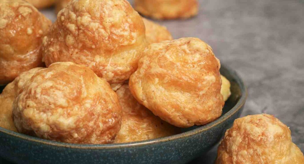 Receita de Gougères