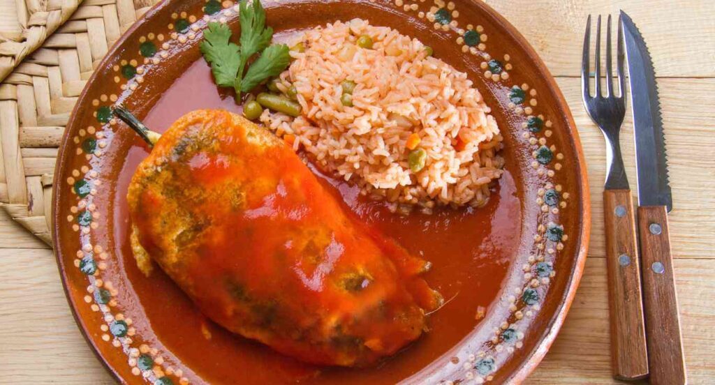 Receita de Chiles Rellenos