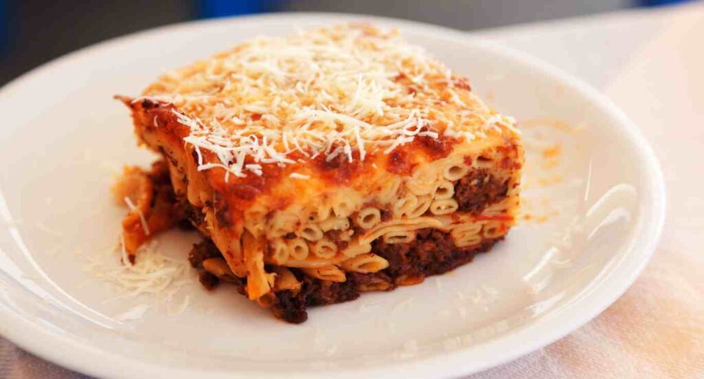 Receita de Pastitsio Grego