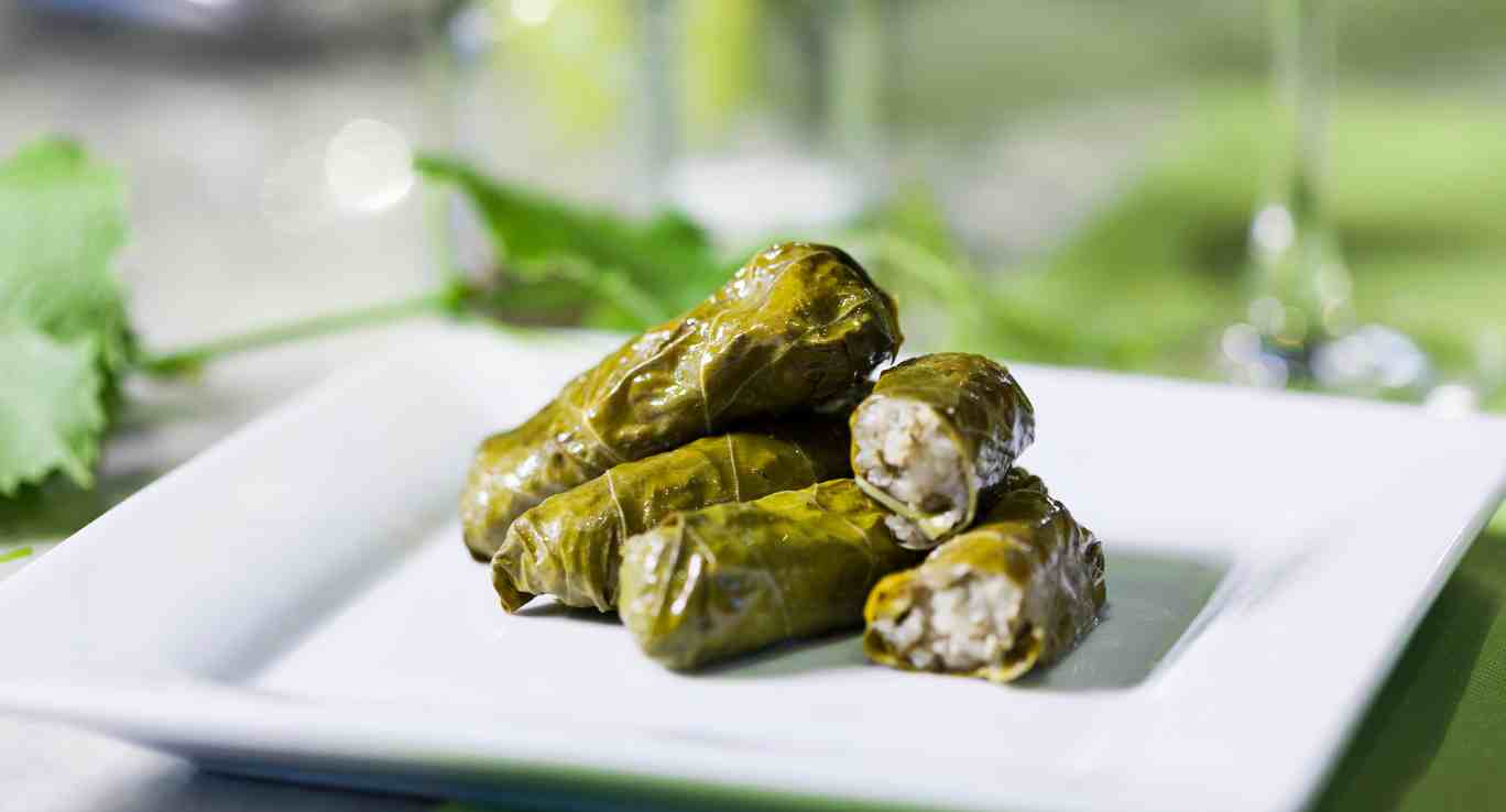 Receita de Dolmades Grega