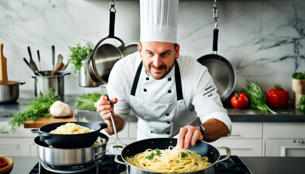 cozinha francesa, massa