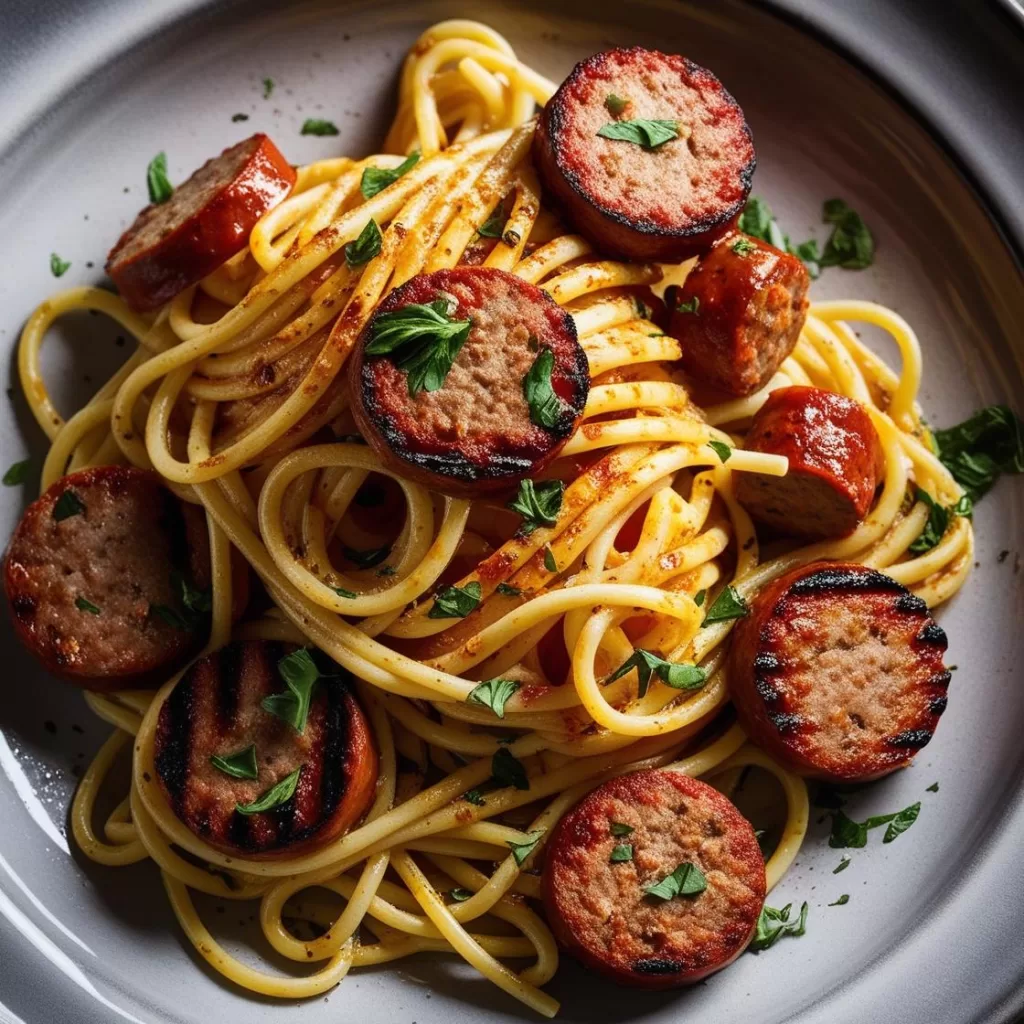 receita-macarrao-chapa-com-linguica-calabreza